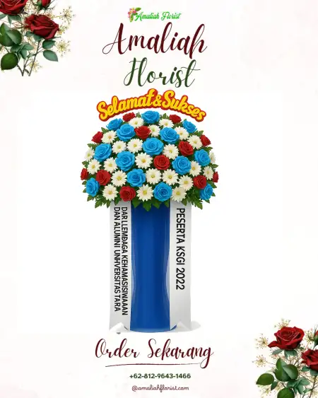 Standing Flowers Gedung Wedding Cibinong